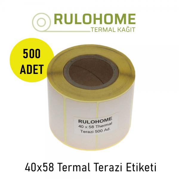 40x58 Termal Etiket 500 lü