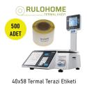 40x58 Termal Etiket 500 lü