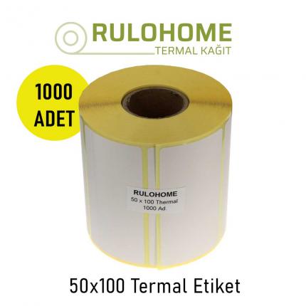 50x100 Termal Etiket...